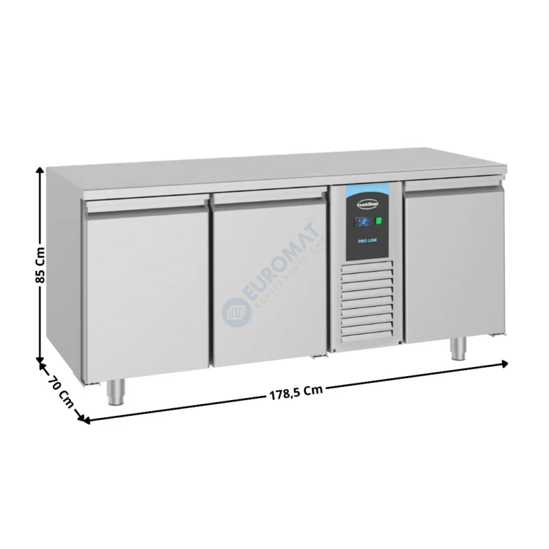 Prix Réduit Meuble Table réfrigérée 3 portes – Positive – Série Pro Line | 74895105 | COMBISTEEL