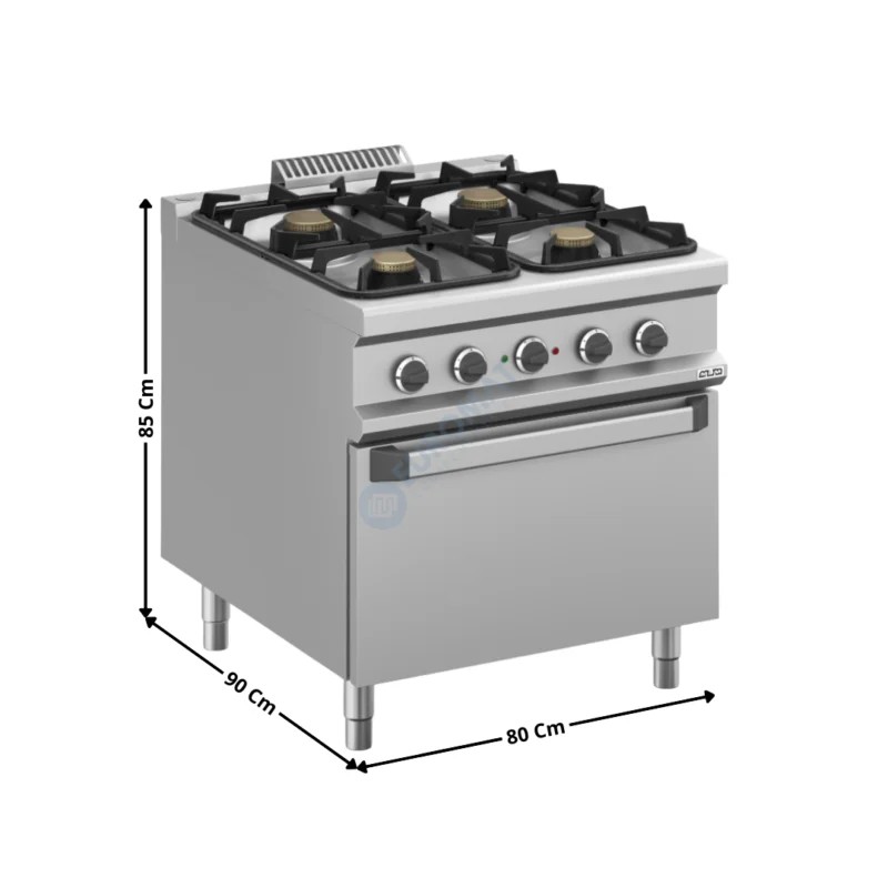 Dernier Modèle Fourneau 4 zones avec Four électrique XL – MAGISTRA 900 ECO | MFB98FEXL | MBM ITALY