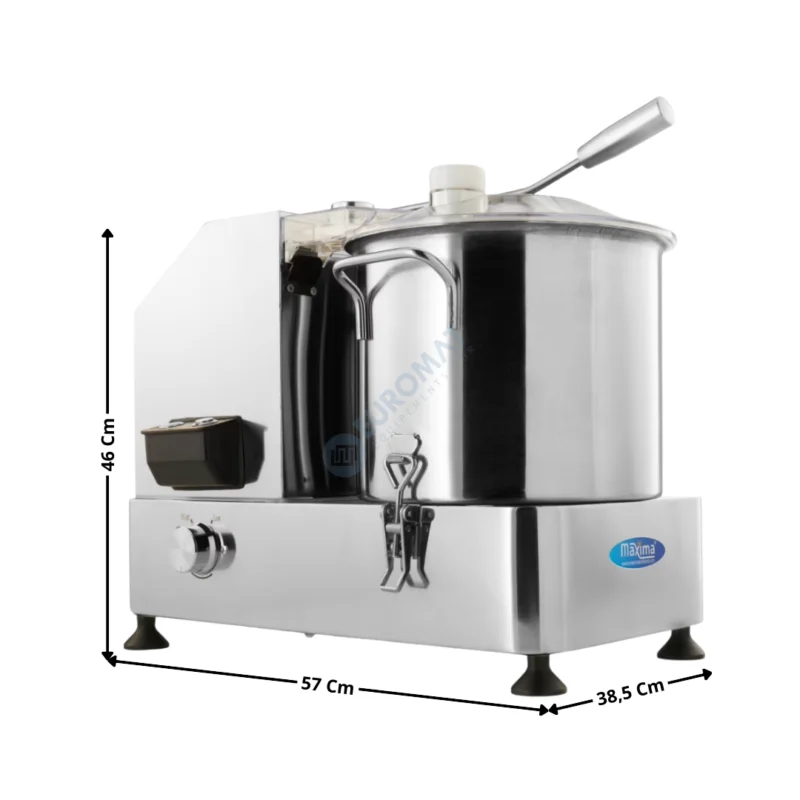 Usine Directe Cutter horizontal 9 L. / Vitesse Variable – Modèle « ECO » | 09300084 | MAXIMA
