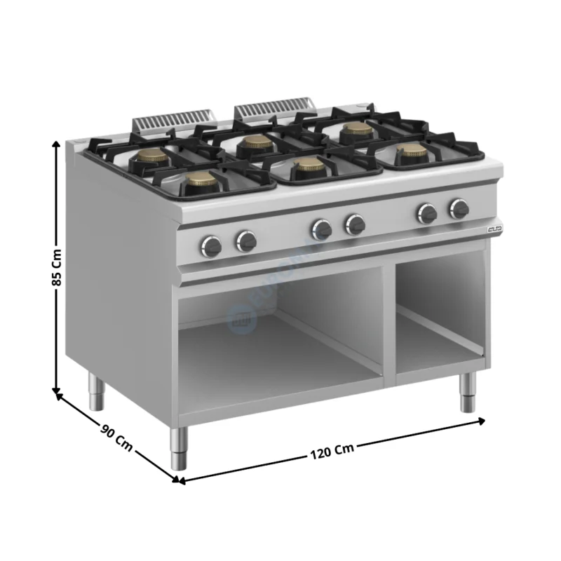 Feux vifs 6 zones XL – MAGISTRA 900 ECO | MFB912AXXL | MBM ITALY Offre Spéciale