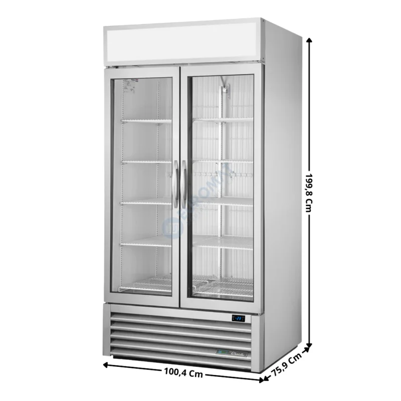 Super Prix Armoire réfrigérée 991L. Argent – Négative – Premium Series | GDM35FHCFGD01 | TRUE
