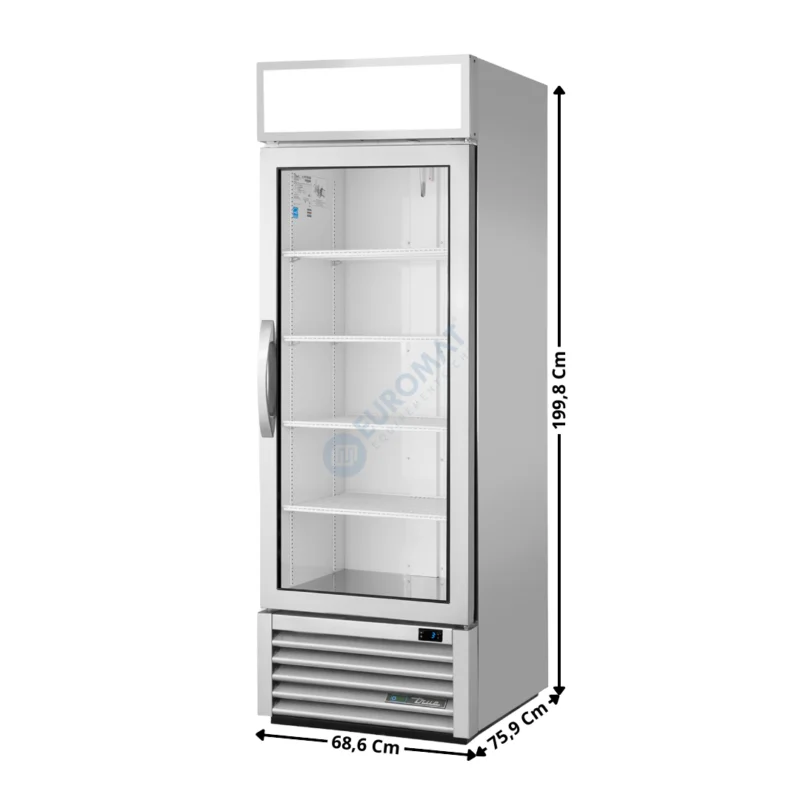 Armoire réfrigérée 651L. Noir – Positive – Premium Series | GDM23HCFGD01 | TRUE Satisfait Ou Remboursé