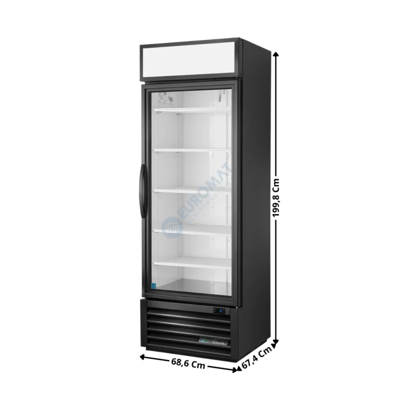 Commander Maintenant Armoire réfrigérée 538L. Noir – Positive – Premium Series | GDM19THCTSL01 | TRUE