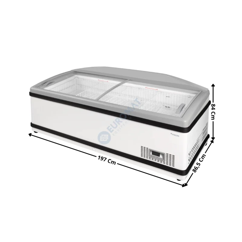 Pas Cher Congélateur 650L. coulissant / Coloris Blanc / Compresseur VV – Série Supermarché | SMR194SLBVCC | FRICON