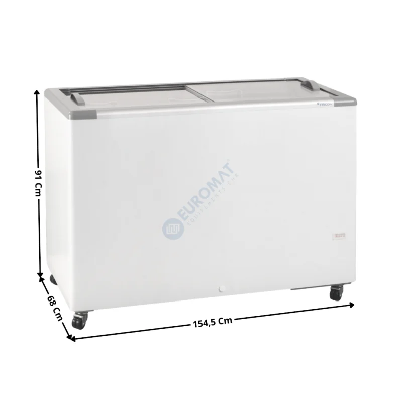 Prix Cassé Congélateur 494L. Coulissant – Vitre Droite | HCE520G | FRICON