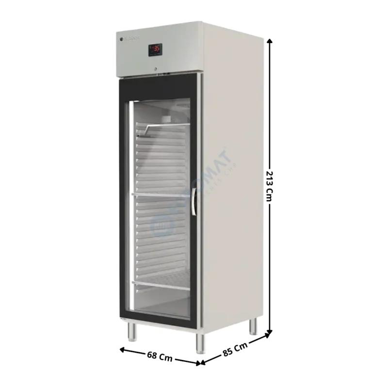 Retour Gratuit Armoire à maturation – Coloris inox – Mod. 645L. | DA750I | CORECO