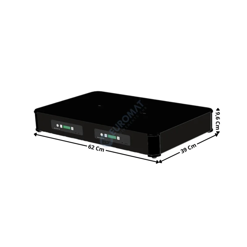 Module « Buffet » HotPlate à Induction – Coloris Noir/Noir – Série Hôtellerie | IE2600BB | ADVENTYS Acheter Direct
