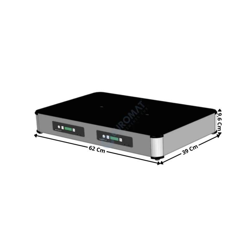 Expédition Rapide Module « Buffet » HotPlate à Induction – Coloris Inox/Inox – Série Hôtellerie | IE2600SS | ADVENTYS