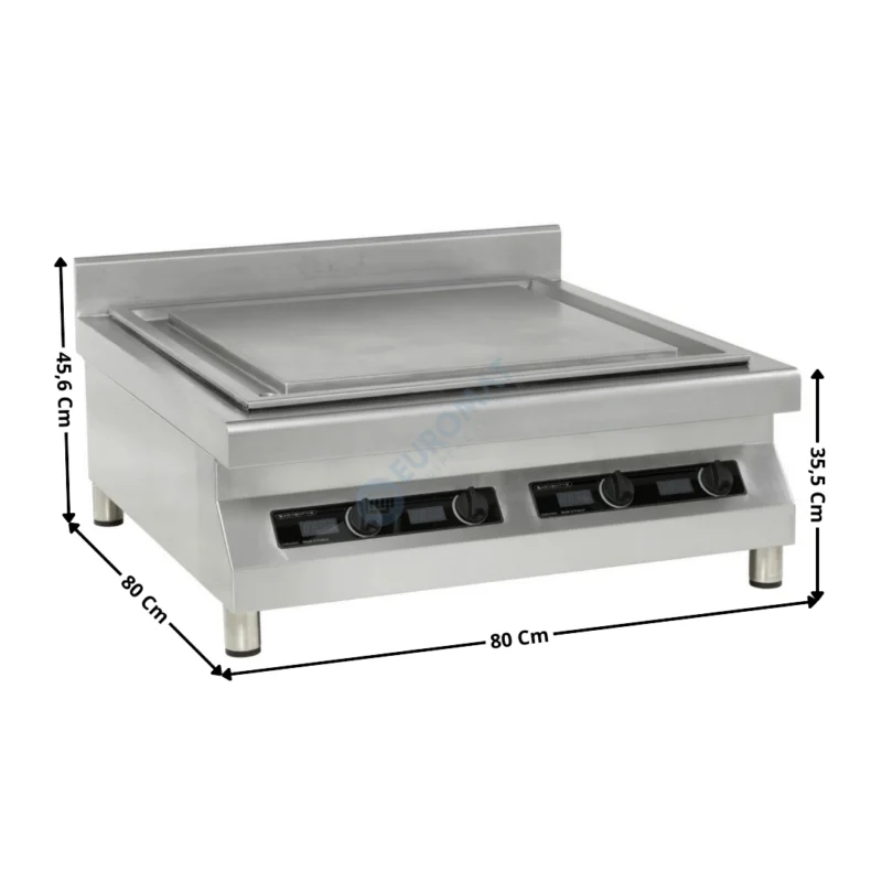 Module Plancha 4 Zones à Induction – Série 800 | MOP48I1600 | ADVENTYS Pas Cher