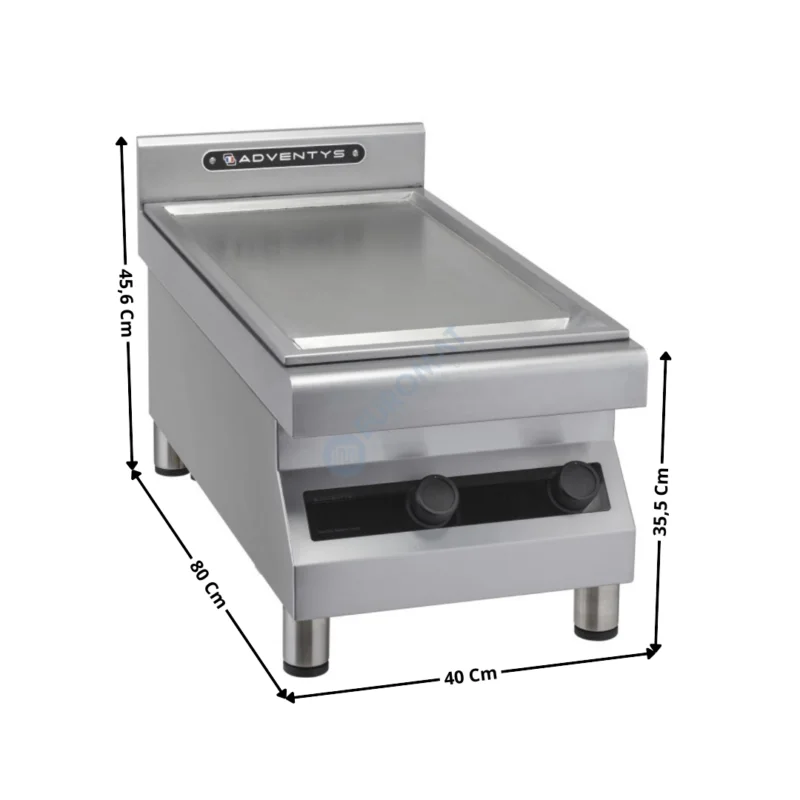 Offre Spéciale Module Plancha 2 Zones à Induction – Série 800 | MOP2I800 | ADVENTYS