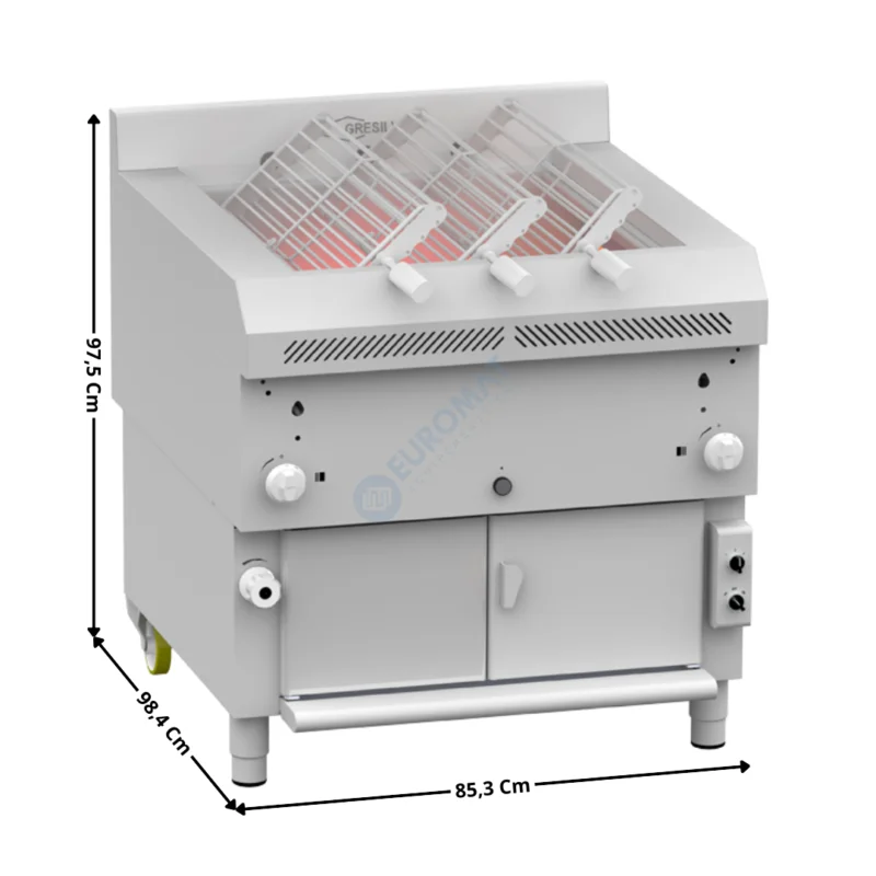 Grille Rotatif Haut Rendement – Modèle GHPI « R3/850 » | GRER3A10 | GRESILVA Petit Prix
