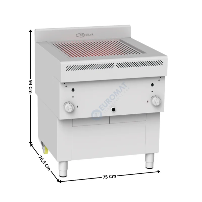 Marque Grillade/Parrilla Horizontal Haut Rendement – Modèle GHPI « Medium-Gaz » | GREH6A10 | GRESILVA