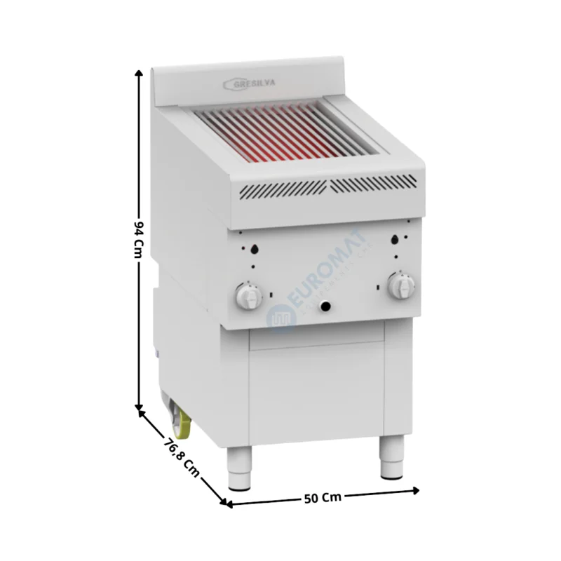Grillade/Parrilla Horizontal Haut Rendement – Modèle GHPI « Small-Gaz » | GREH5A10 | GRESILVA Retour Gratuit