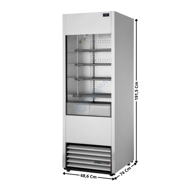 Armoire réfrigérée 566L. Aluminium / Self-Service – Positive – Premium Series | TAC27KHCLD | TRUE Meilleure Vente