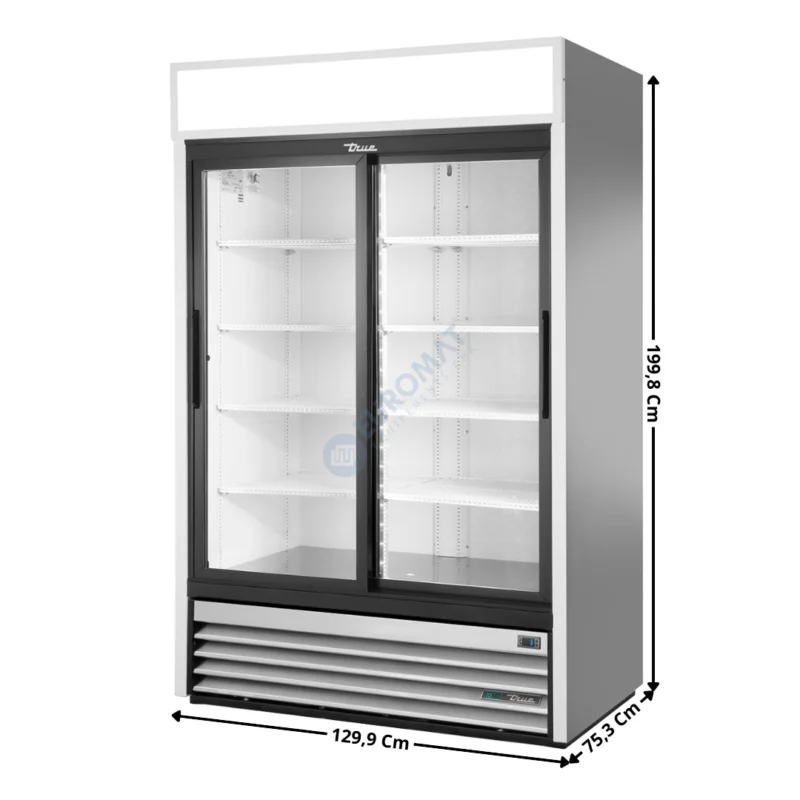 Must-Have Armoire réfrigérée 1274L. Aluminium – Positive – Premium Series | GDM45HCLD | TRUE