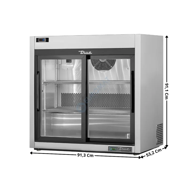 Réduction Armoire réfrigérée 232L. Aluminium – Positive – Premium Series | TSD09GHCLD | TRUE
