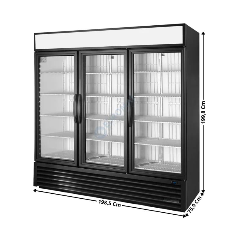 Armoire réfrigérée 2039L. Noir – Négative – Premium Series | GDM72FHCTSL01 | TRUE Vente Flash