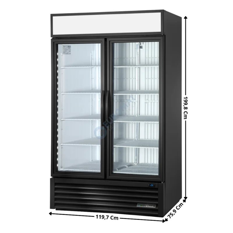 Armoire réfrigérée 1217L. Noir – Négative – Premium Series | GDM43FHCTSL01 | TRUE Affaire À Saisir