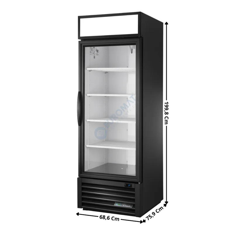 Authentique Armoire réfrigérée 651L. Noir – Positive – Premium Series | GDM23HCTSL01 | TRUE