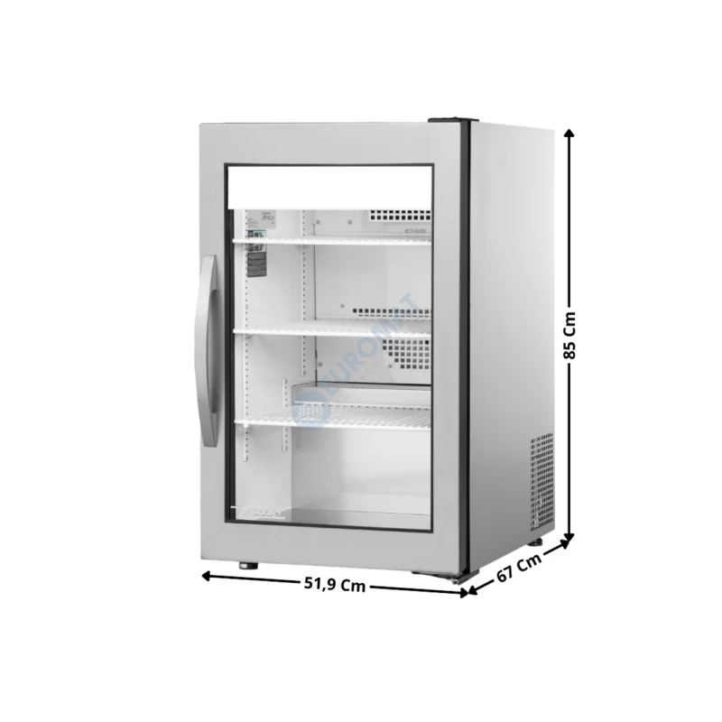 Livraison Express Armoire réfrigérée 155L. Argent – Positive – Premium Series | GDM0634HCFGD01 | TRUE