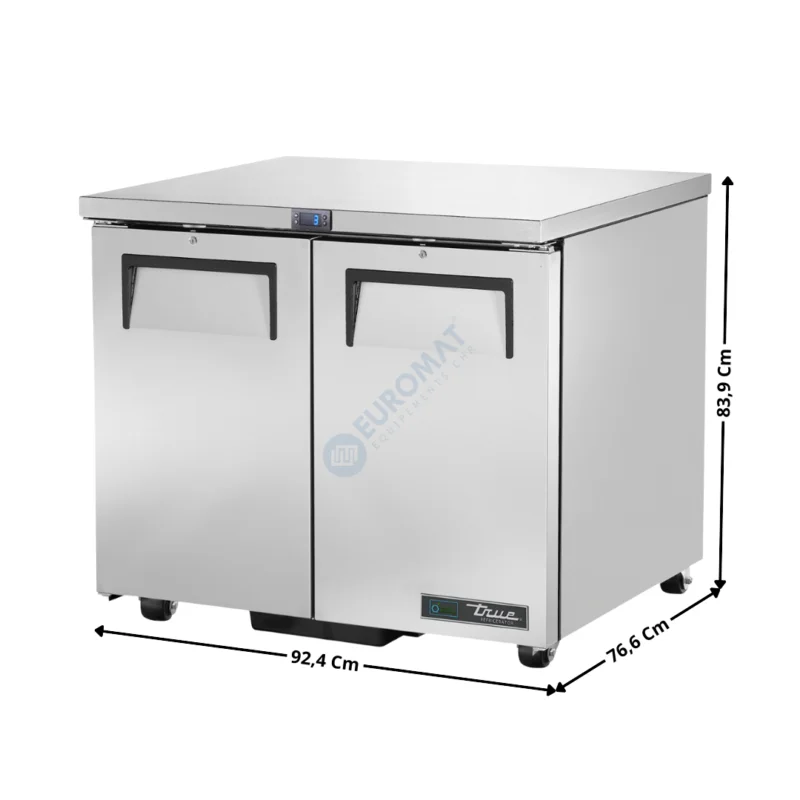 Meuble réfrigérée positive 240 L. – 2 portes pleine « Série TUC » – Premium Series | TUC36HC | TRUE Quantité Limitée
