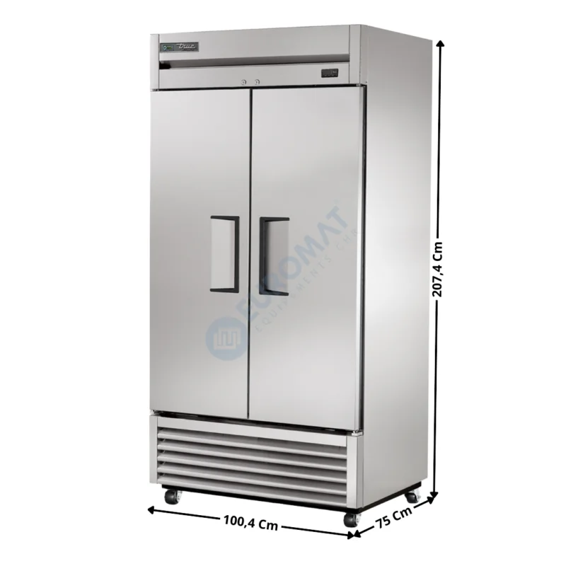 Prix Promo Armoire négative 991 L. – 2 portes pleine GN1/1 « Compact » – Premium Series | T35FHC | TRUE