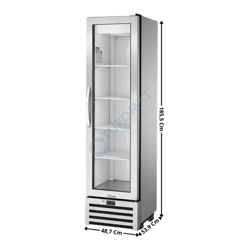 Armoire positive 311 L. – 1 porte vitrée « Compact » – Premium Series | T11HCFGD01 | TRUE Offre Du Jour