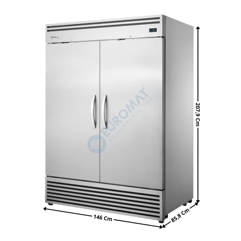 Armoire négative 1440 L. – 2 portes pleine GN2/1 – Premium Series | TGN2F2S | TRUE Bon Marché