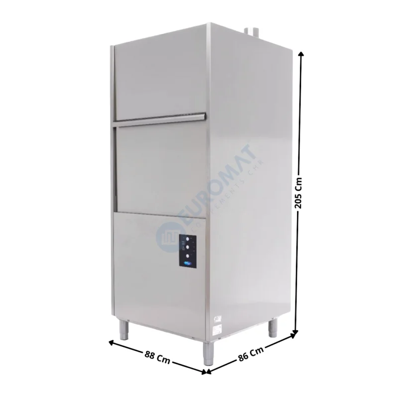 Remise Lave Ustensiles 70x70 – 400V – Sans adoucisseur | 09240110 | MAXIMA