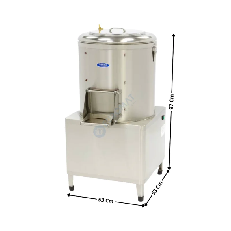 Eplucheuse 30 Kg – Version sur socle – Série Economique | 09300481 | MAXIMA Solde