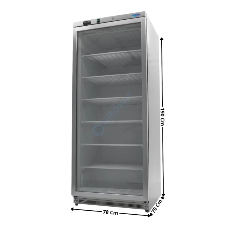 Commander Maintenant Armoire congélateur 600 L. – 1 porte vitrée | 09405035 | MAXIMA