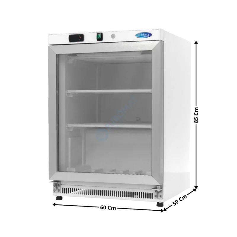 Super Prix Armoire congélateur 200 L. – 1 porte vitrée | 09405007 | MAXIMA