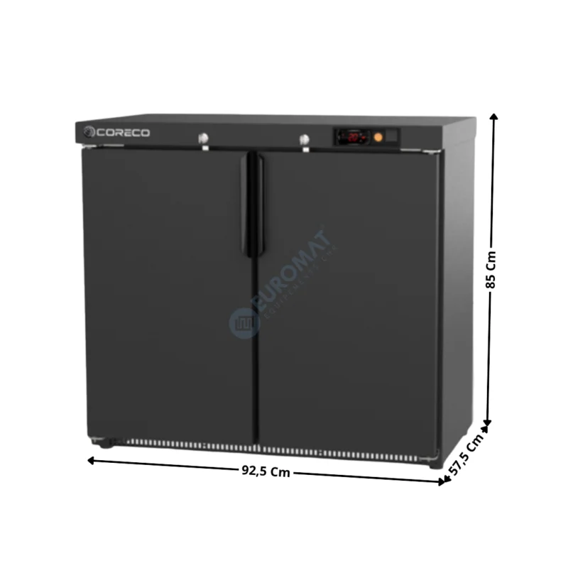 Arrière bar 2 portes battantes pleine TOP | NRH250L | CORECO Offre Spéciale