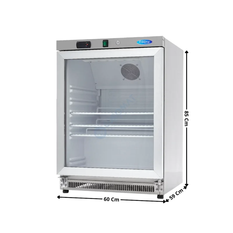 Armoire réfrigérée 200 L. – 1 porte vitrée | 09405010 | MAXIMA Prix Promo