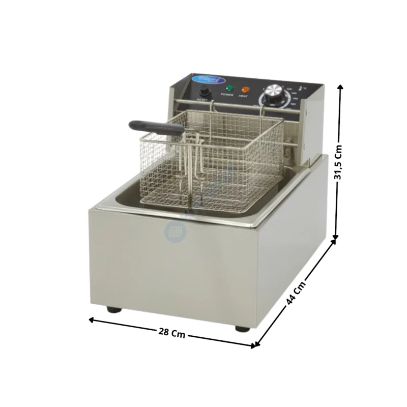 Bon Marché Friteuse électrique 6L. – A poser – Série économique | 09364950 | MAXIMA