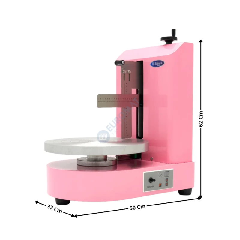 Prix Réduit Machine à Décorer les Gâteaux Ø 36.4 cm « Cake Design » – Rose | 09381203 | MAXIMA