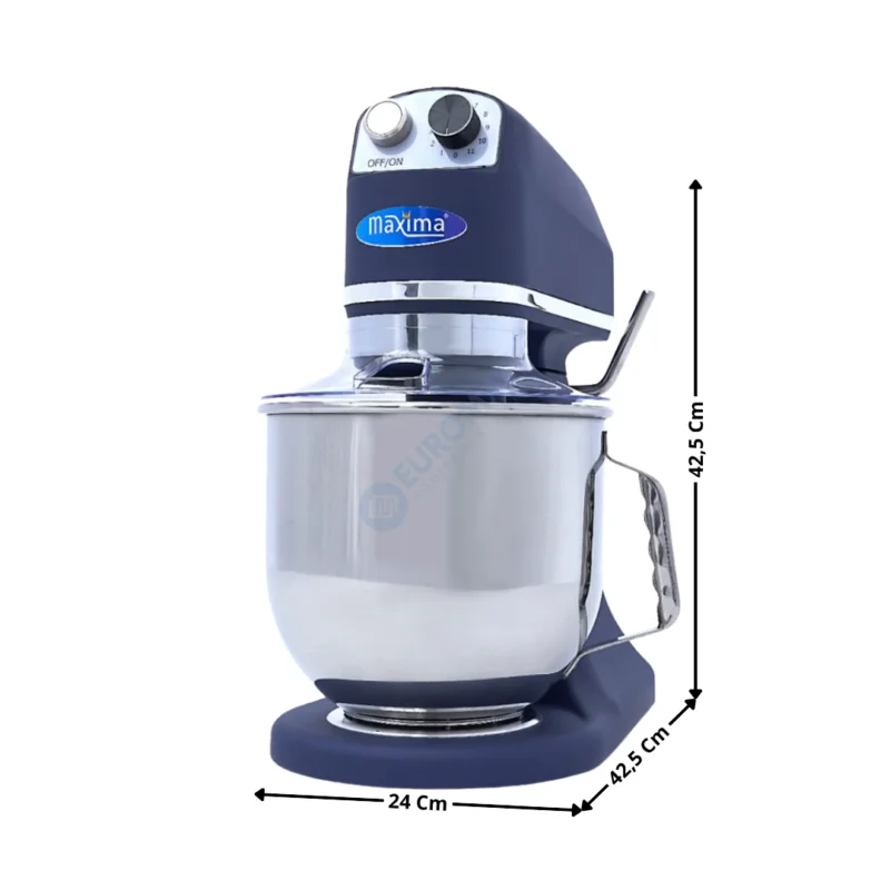 Retour Gratuit Mixer planétaire 7 L. – Bleu Mat – Gamme Economique | 09360775 | MAXIMA