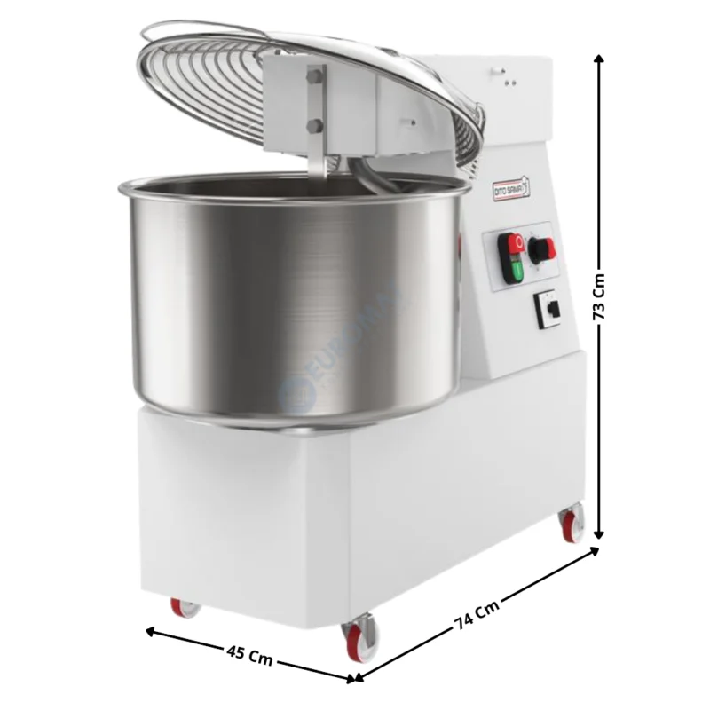 Promotion Pétrin 33 L. – Cuve & Tête fixe / Double Vitesse / 400V – SUPER-PRO Series | 602284 | DITO SAMA