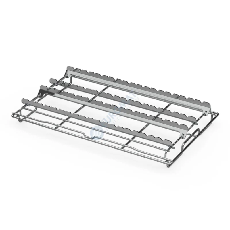 Retour Gratuit Grille à Brochettes GN 1/1 en Acier Inox AISI 304 | AC-GP58 | VENIX
