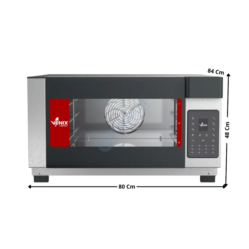 Authentique Four à Convection avec « Sensitive Control 7 » – 3 x 400x600 / GN1/1 – VERTEX Series | VE03LTDALRC | VENIX