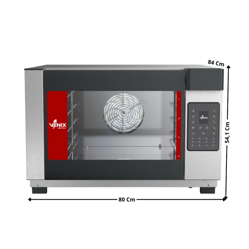 Jusqu’à Épuisement Des Stocks Four à Convection avec « Sensitive Control 7 » – 4 x 400x600 / GN1/1 – VERTEX Series | VE04LTDALRC | VENIX