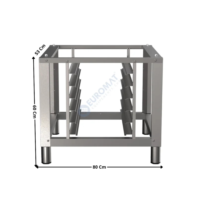 Produit De Marque Support de Four à Convection H. 60Cm / 4 x 400x600-GN1/1 – CONVECTION Series | TA8058H60S | VENIX