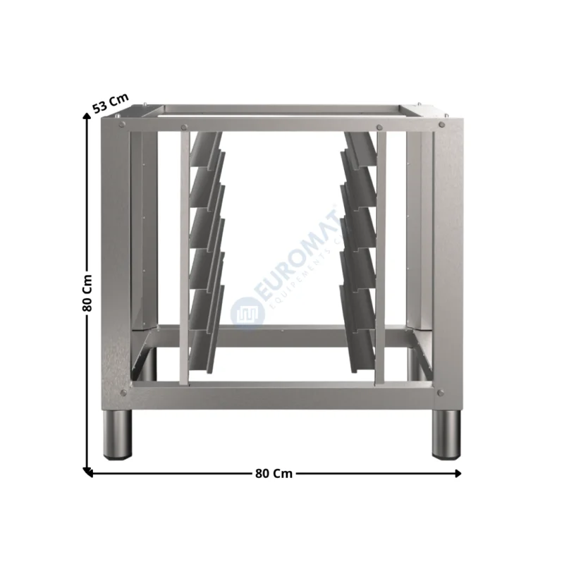 Offre Du Jour Support de Four à Convection H. 80Cm / 7 x 400x600-GN1/1 – CONVECTION Series | TA8058H80S | VENIX