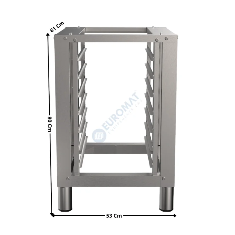 Support de Four Mixte H. 80Cm / 7 x GN1/1 – RIALTO Series | TA5361H80S | VENIX Bon Plan