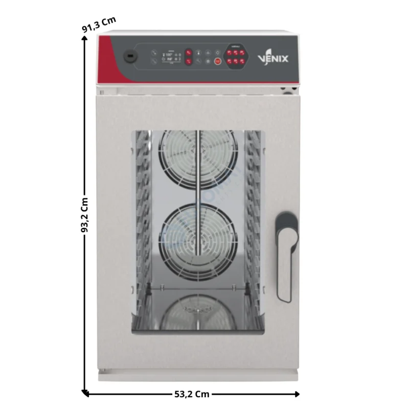 Four Mixte à Injection Direct « Compact » à Commande Digitale – 10 x GN1/1 – RIALTO Series | R10DGC | VENIX Expédition Rapide