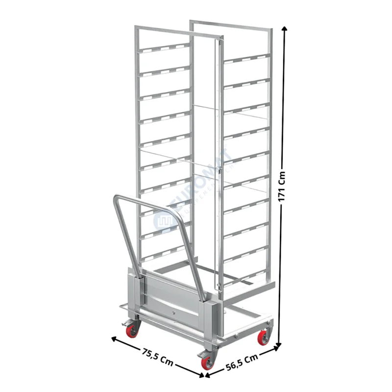 Chariot pour Four Mixte SG16TCC « 10 x 400x600 » – VENEXIA Series | TR10S | VENIX Soldes