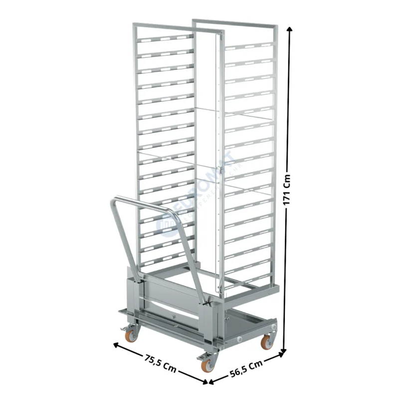 Chariot pour Four Mixte SM20TCC « 20 x GN1/1 » – VENEXIA Series | TR20S | VENIX Bon Plan