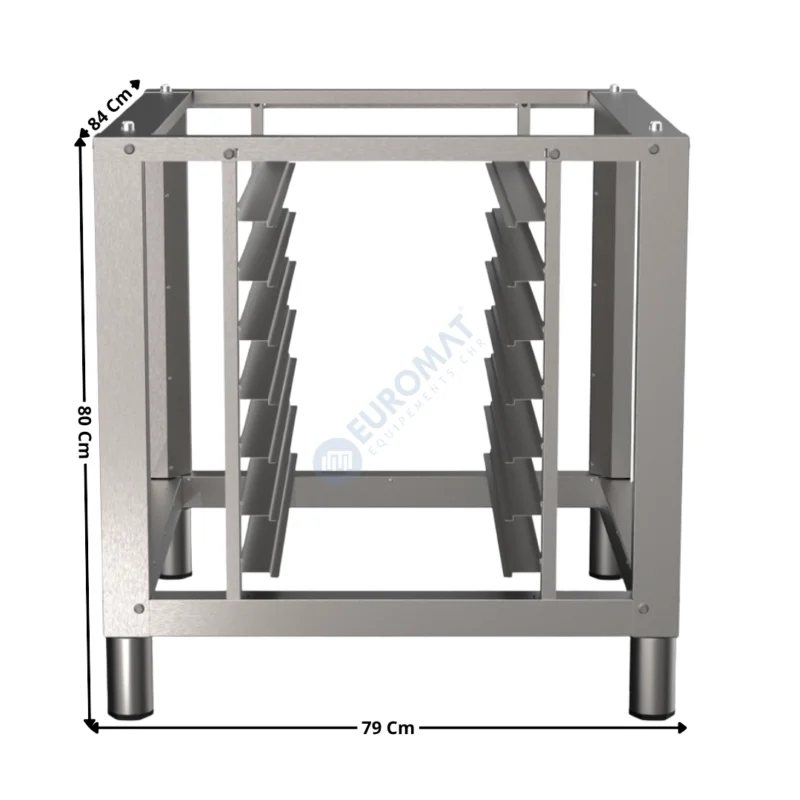 Support de Four Mixte H. 80Cm / 7 x GN1/1 ou 400x600 – VENEXIA Series | TA7984H80S | VENIX Produit De Marque