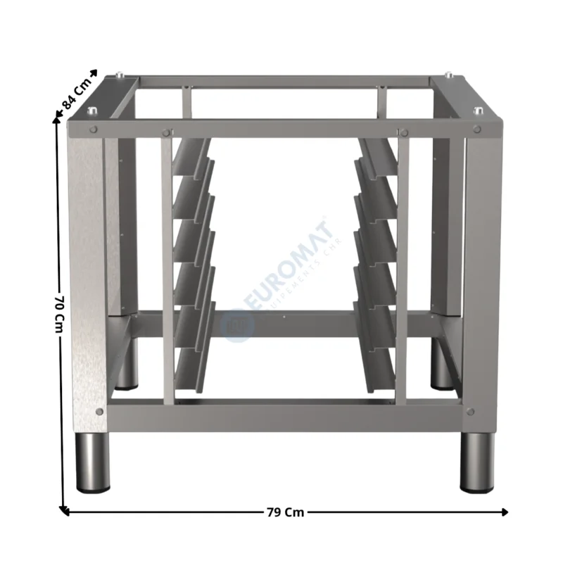 Support de Four Mixte H. 70Cm / 6 x GN1/1 ou 400x600 – VENEXIA Series | TA7984H70S | VENIX Achat Immédiat