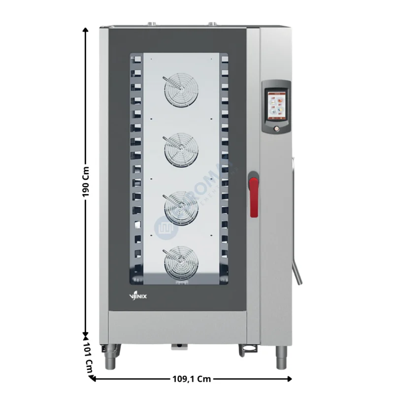Seulement Aujourd’hui Four Mixte à Injection Direct – 20 x GN1/1 – VENEXIA Series | SM20TCC | VENIX